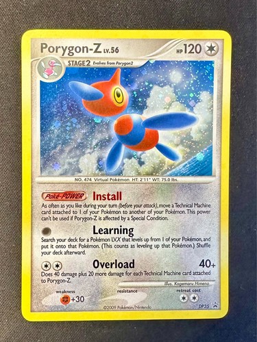 Porygon dp35 2009 p promo - porygon-z, d&p