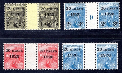 Monaco 1920 - 1920, 35,37,39,40