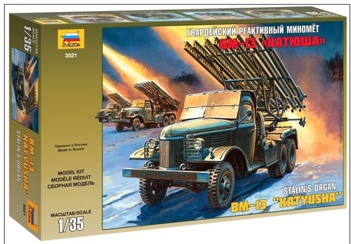 Zvezda 13 katiusha - bm-13,