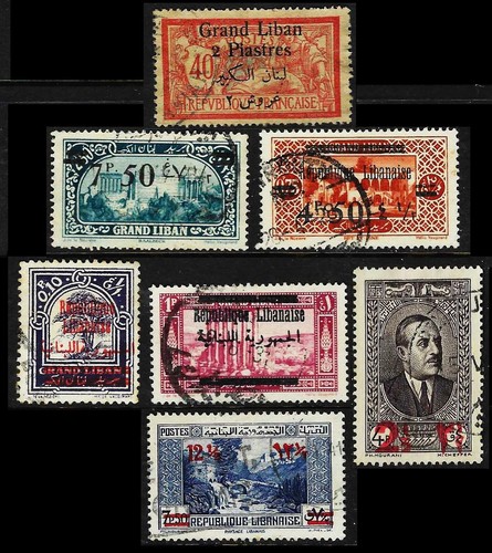 Libano 1924 stampe da - libano, 1924/42: