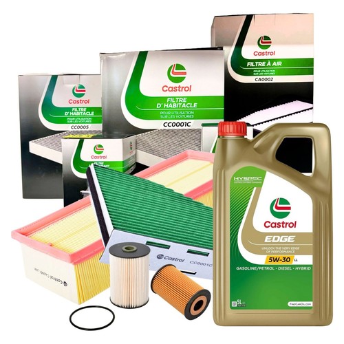 Kit tagliando castrol golf - castrol, vw