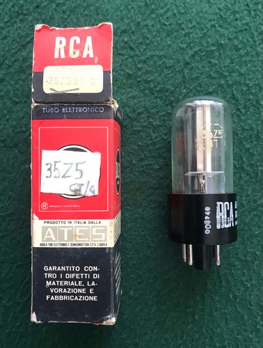Valvola rca 35z5 con - valvola,